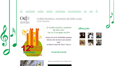 Desktop Screenshot of cursovalenciadedonjuan.com